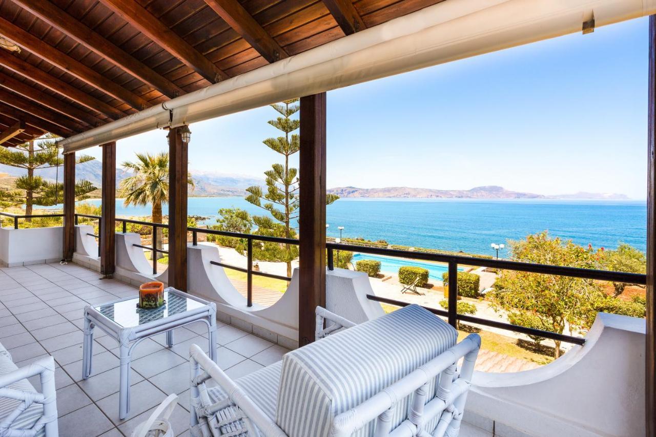 Beachfront Family Villa Katerina With Private Pool, Playground, Bbq & Amazing Sea Views! Petres  Exterior photo
